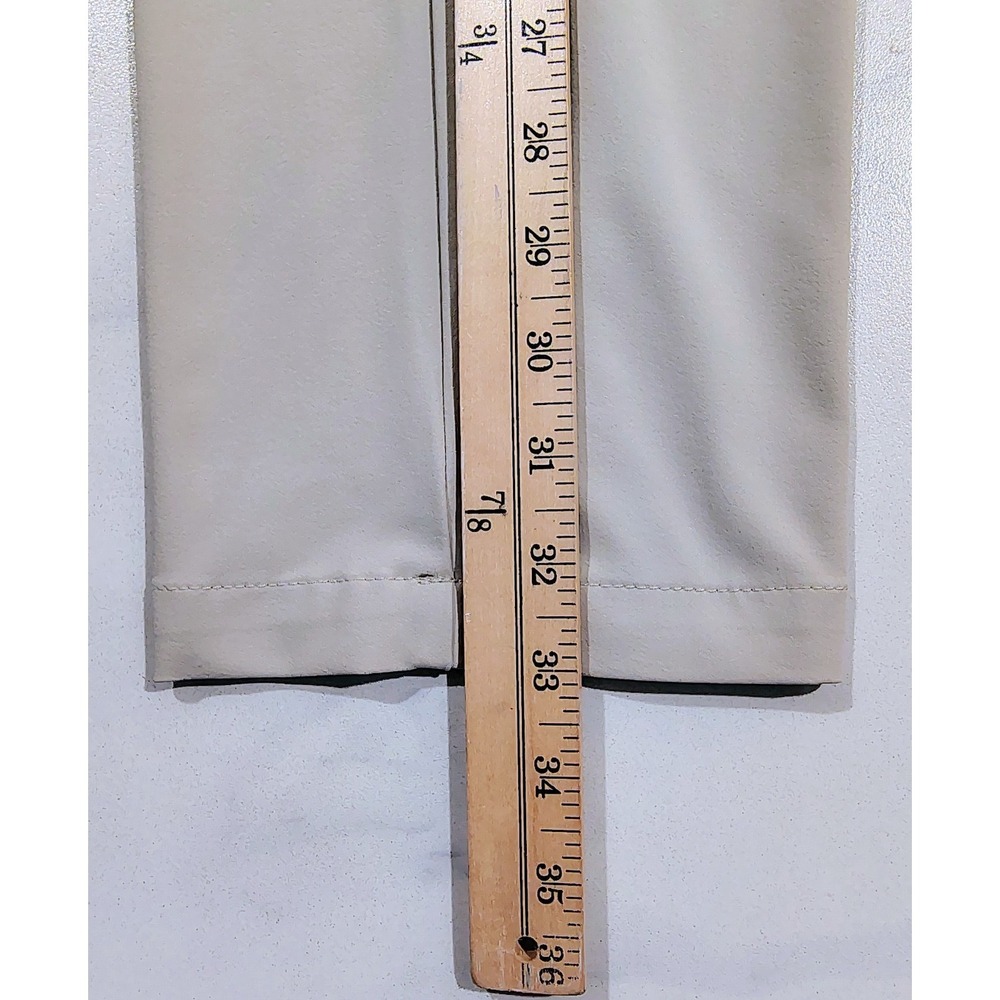Under Armour Pants Mens 32x33 Beige UA Iso Chill Tapered Golf Stretch Trousers - Picture 10 of 10